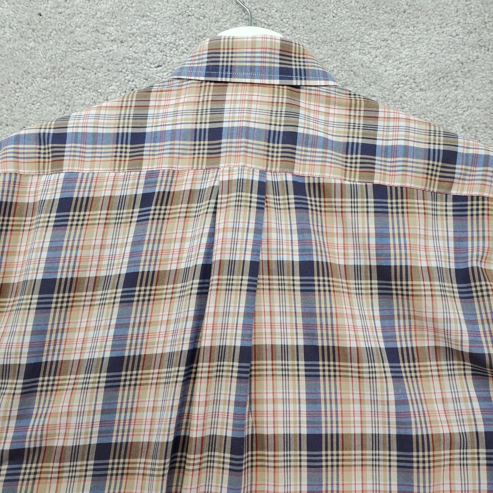 Gitman Bros Plaid Button Down Mens Medium Multi C… - image 9
